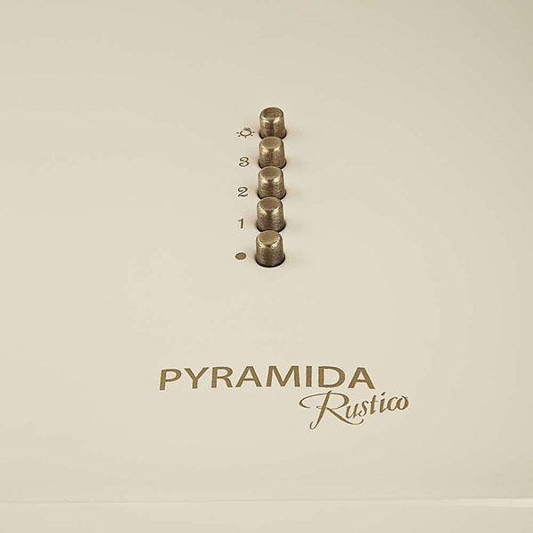 Вытяжка кухонная Pyramida BR 60/B Rustico ivory
